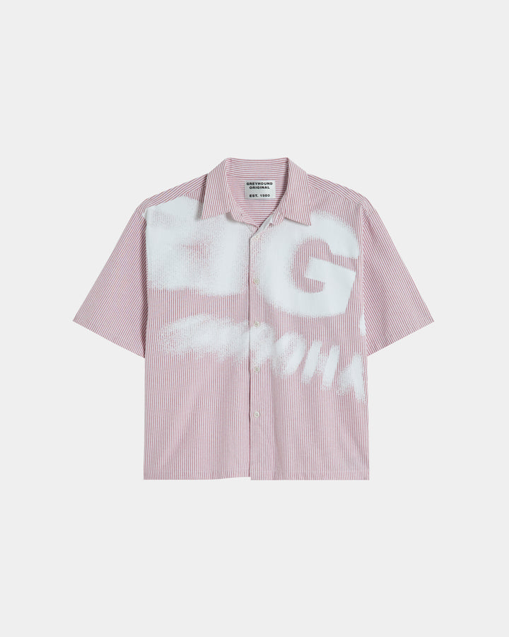 ORIGINAL GREYHOUND DISTORTION STRIPED SHIRT