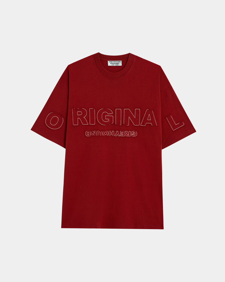ORIGINAL GREYHOUND APPLIQUED LOGO T-SHIRT