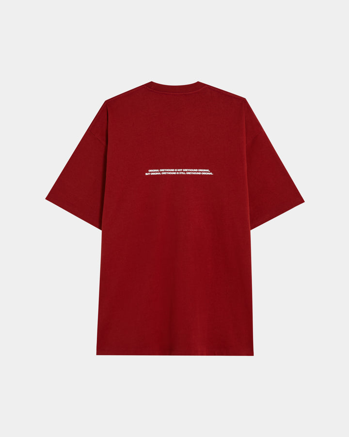 ORIGINAL GREYHOUND APPLIQUED LOGO T-SHIRT