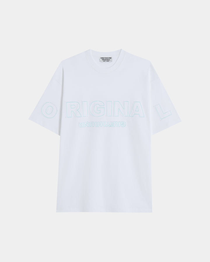 ORIGINAL GREYHOUND APPLIQUED LOGO T-SHIRT