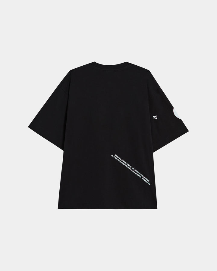 ORIGINAL GREYHOUND OBLIQUE LOGO T-SHIRT