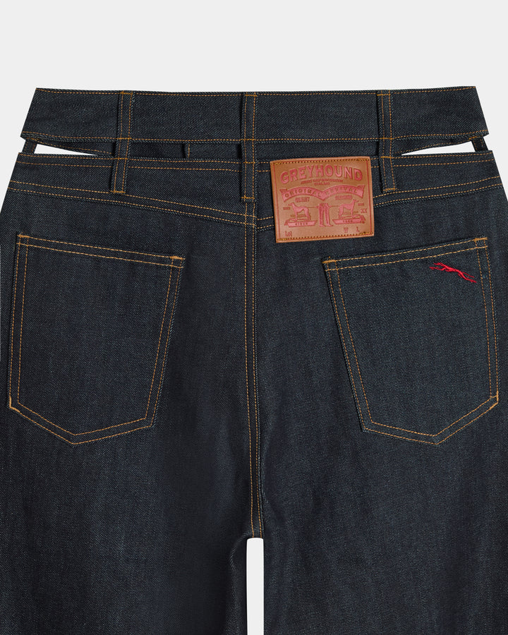 GH CUTOUT WAIST DENIM