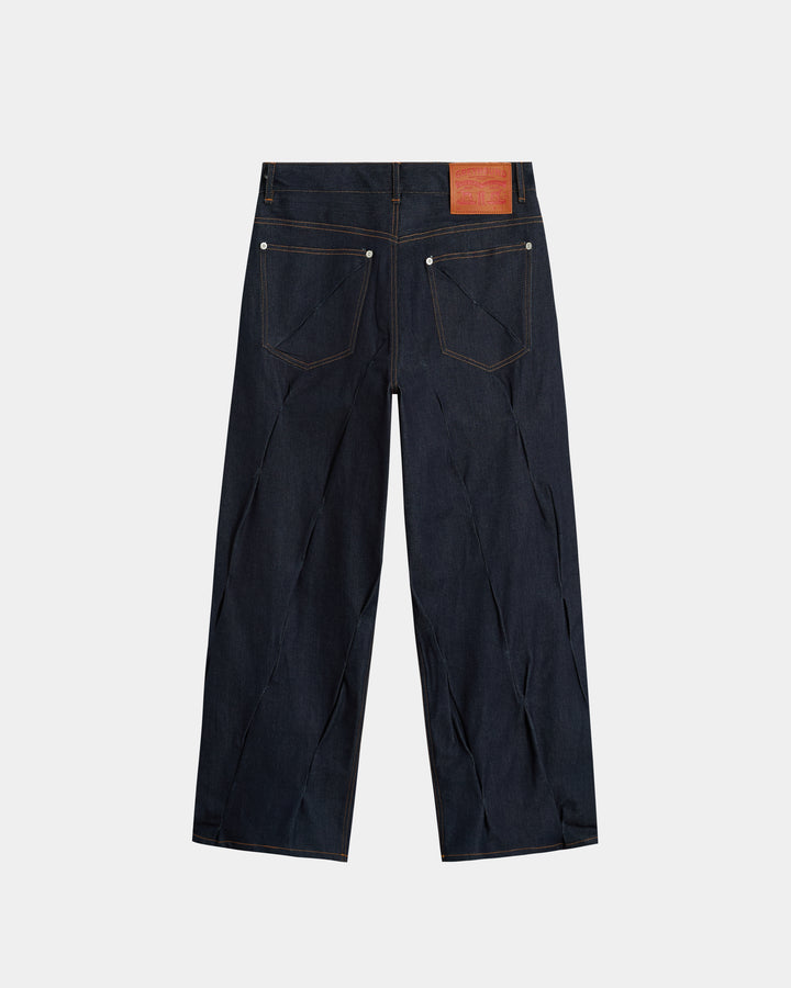 GH MULTI-PLEATS JEANS