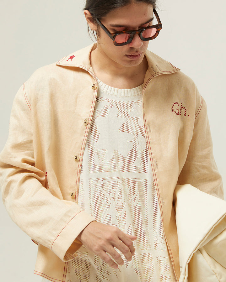 FLOWER MUTATION LONG SLEEVES HAWAII SHIRT