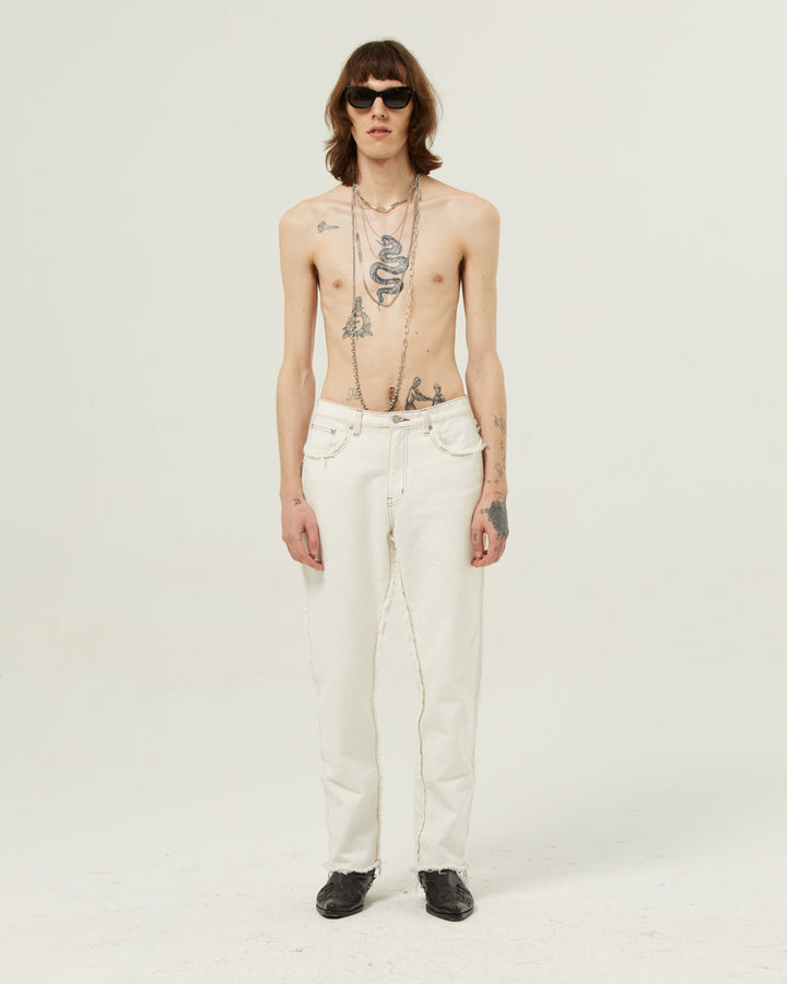 GH RED STITCHED JEANS