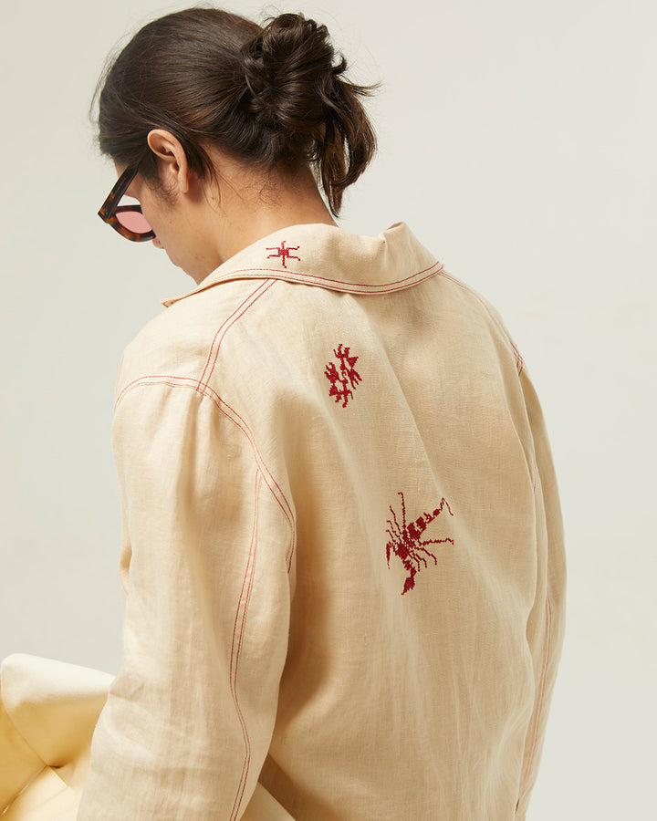 FLOWER MUTATION LONG SLEEVES HAWAII SHIRT