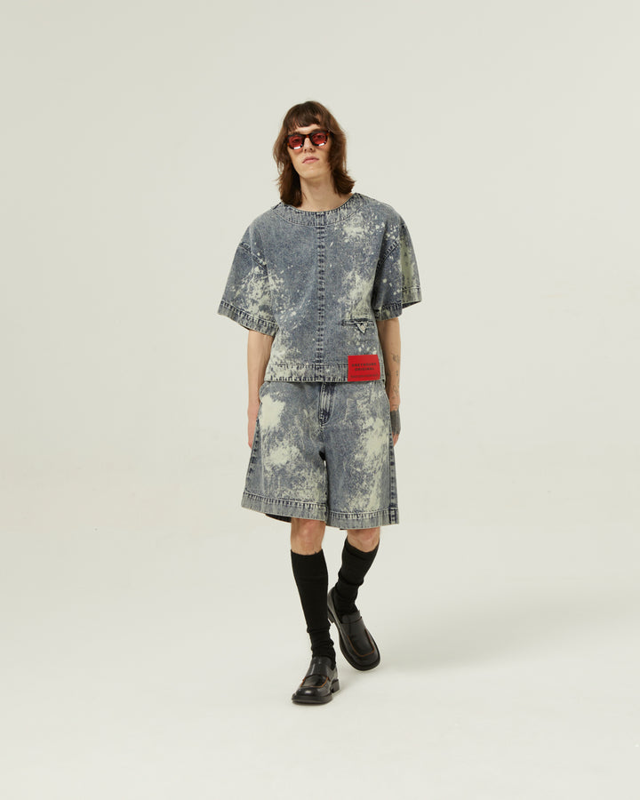 GH ACID WASH DENIM SHIRT