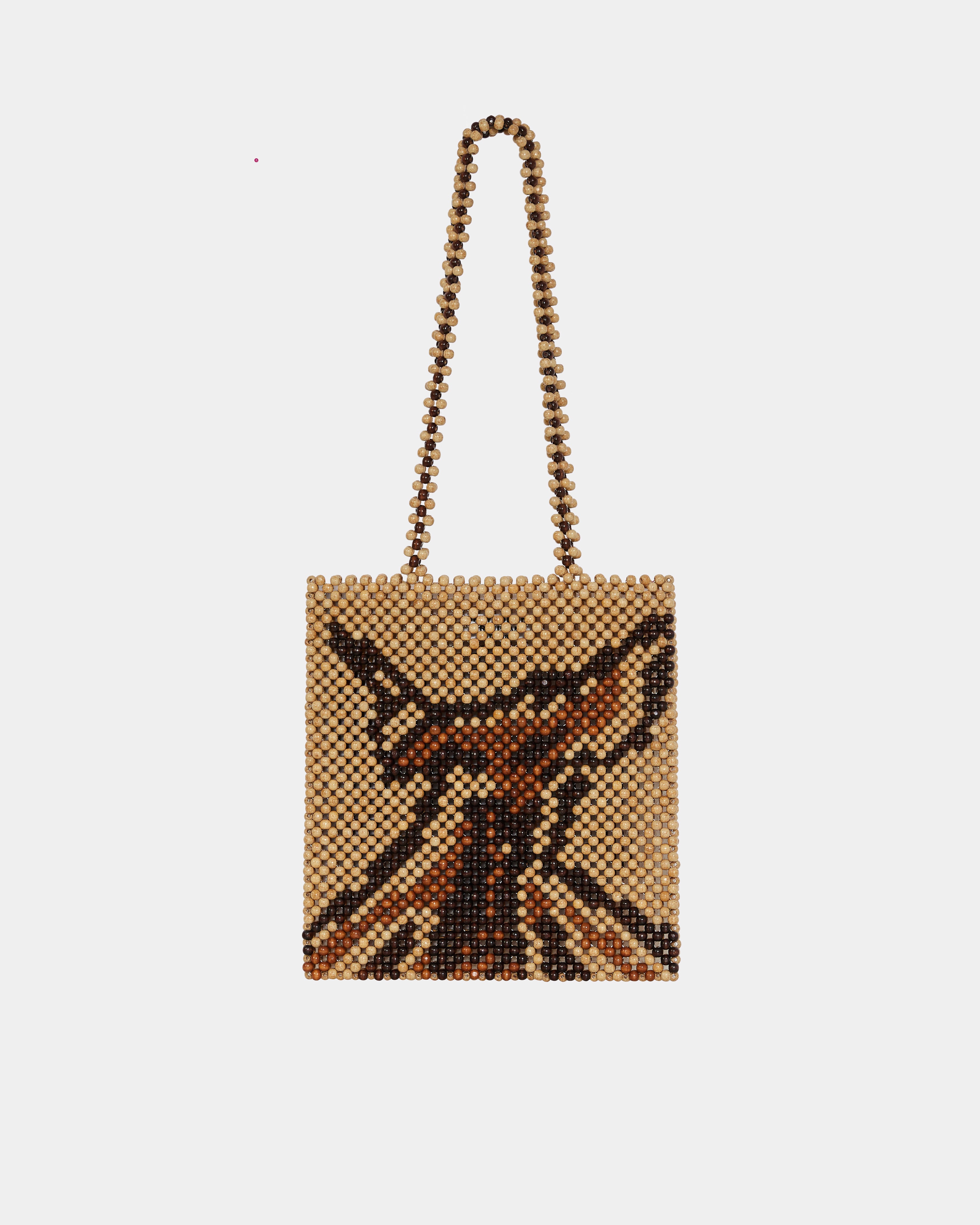 GH METAMORPHOSIS WOODEN BEADS SHOULDER BAG – GREYHOUND ORIGINAL