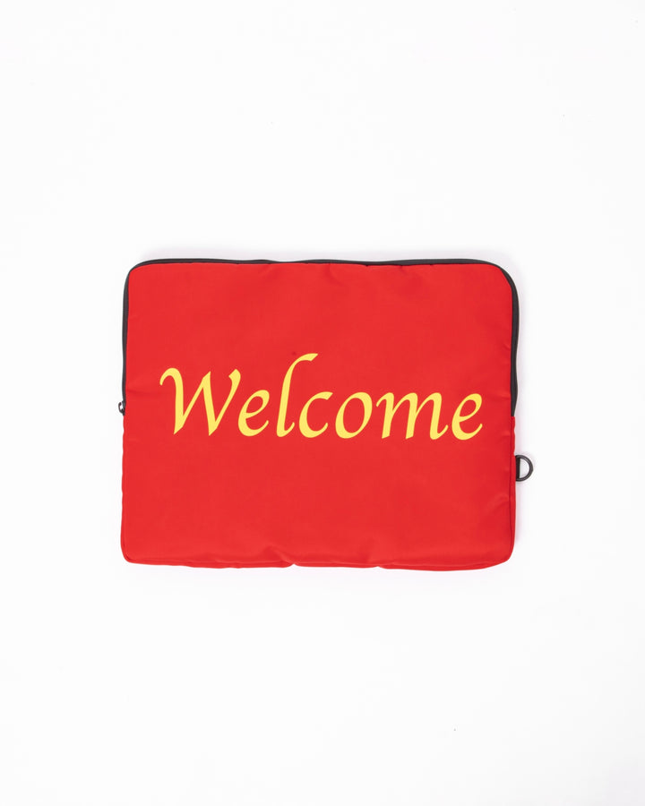 Red “WELCOME” Laptop Case 13 inch
