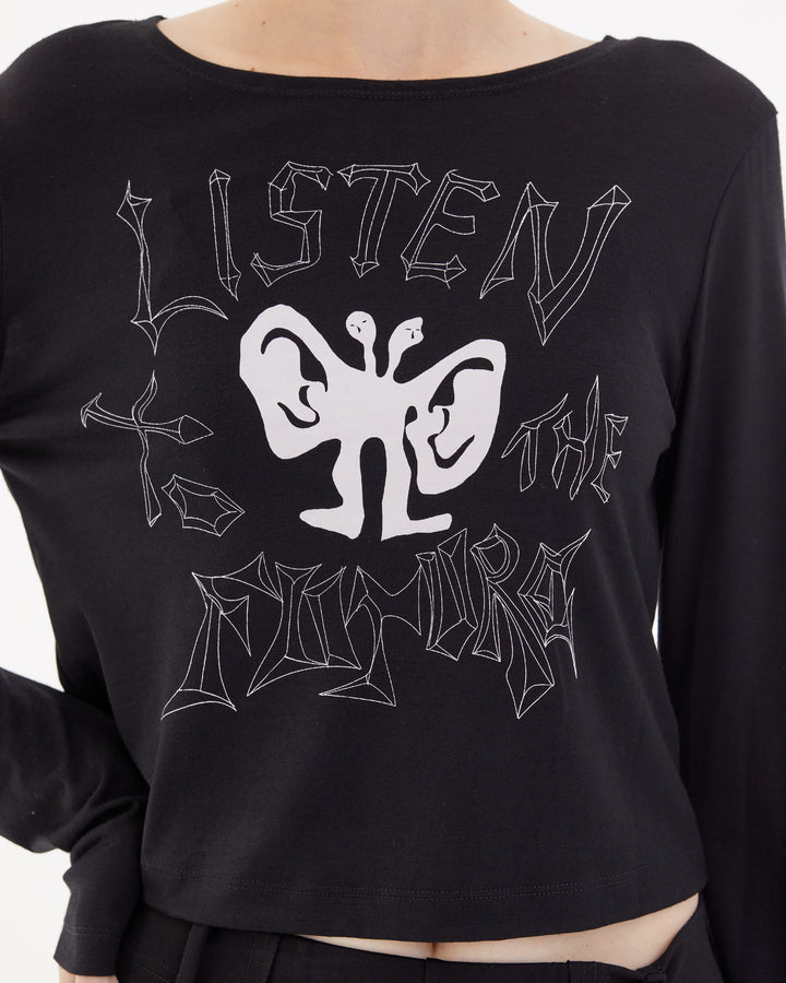 GH LISTEN TO THE FUTURE LONG SLEEVE T-SHIRT