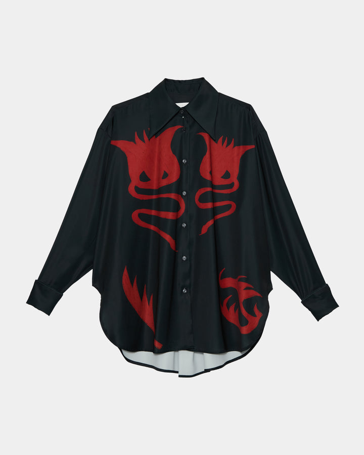 GH BURNING FLOWER SHIRT