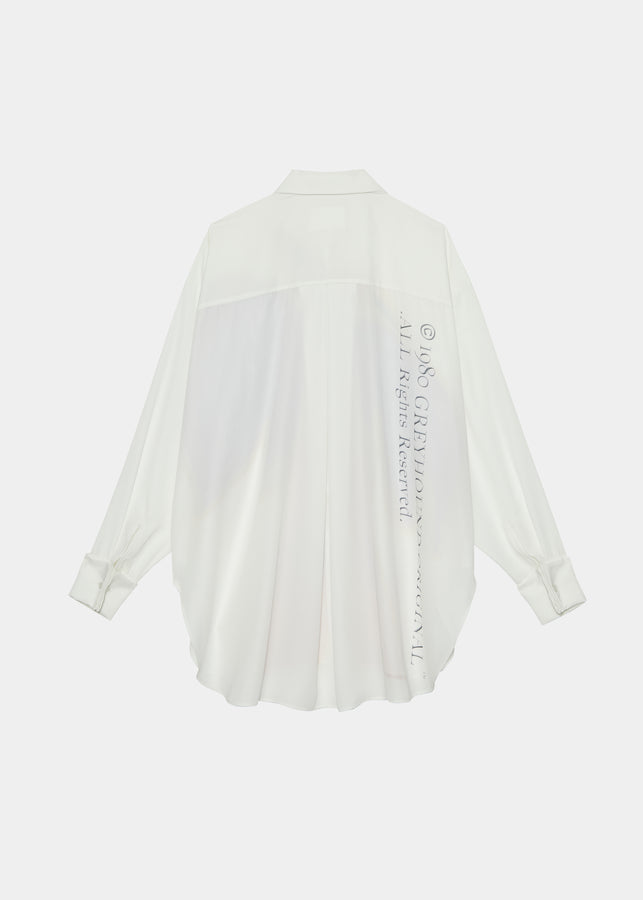 GH METAMORPHOSIS CHIFFON SHIRT I