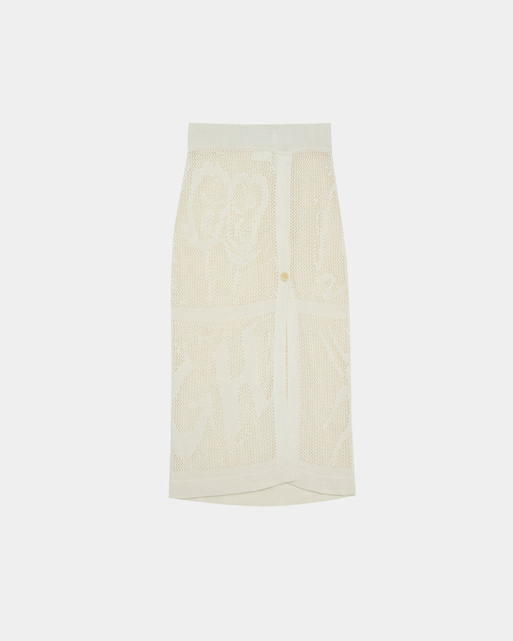 GH FLOWER MUTATION  KNITTED SKIRT