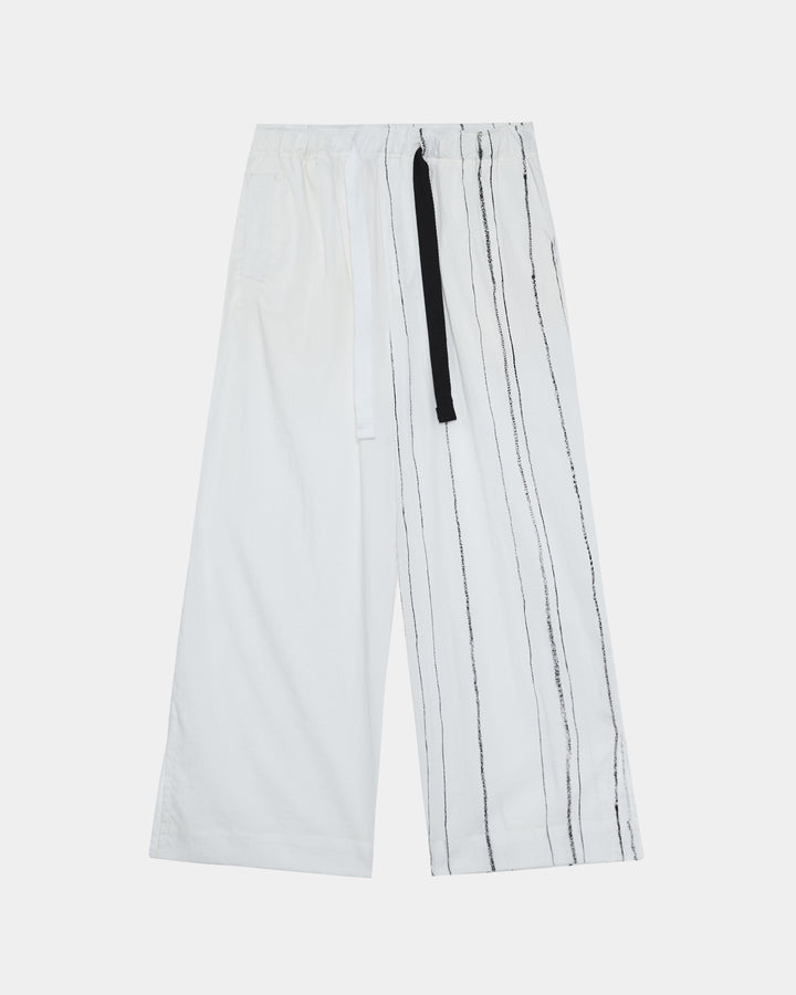 GH ASYMMETRIC DRAWSTRING TROUSERS