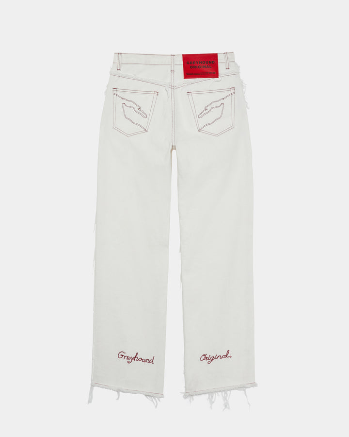 GH RED STITCHED JEANS