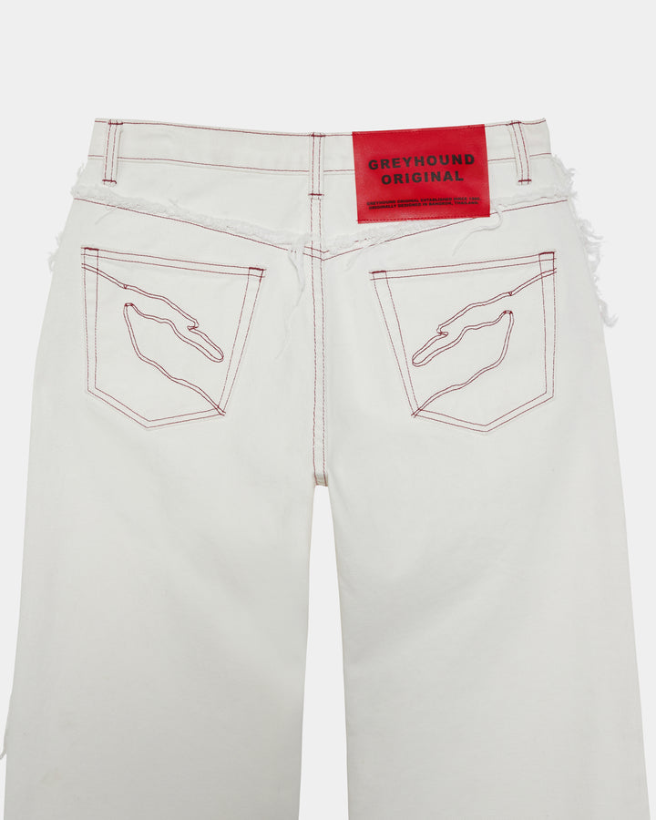 GH RED STITCHED JEANS