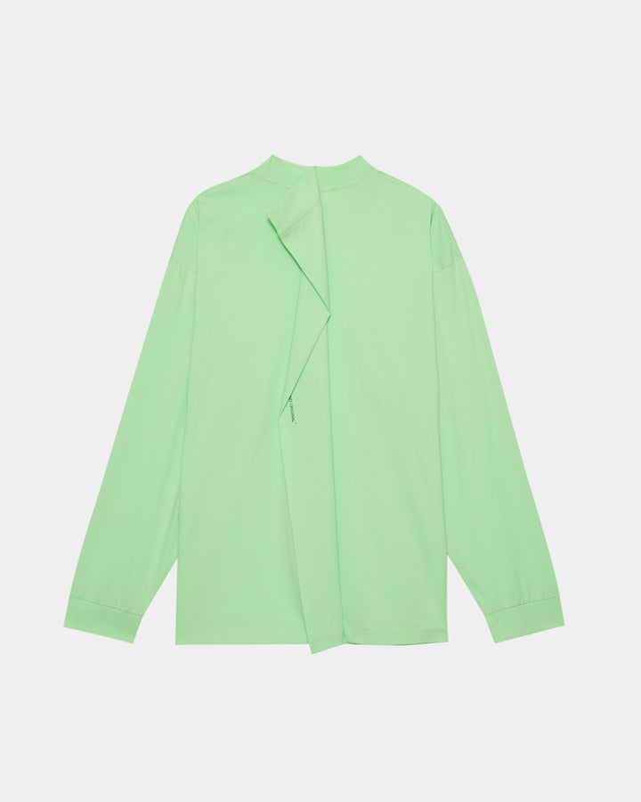 GH PLEATED LONG SLEEVE T-SHIRT