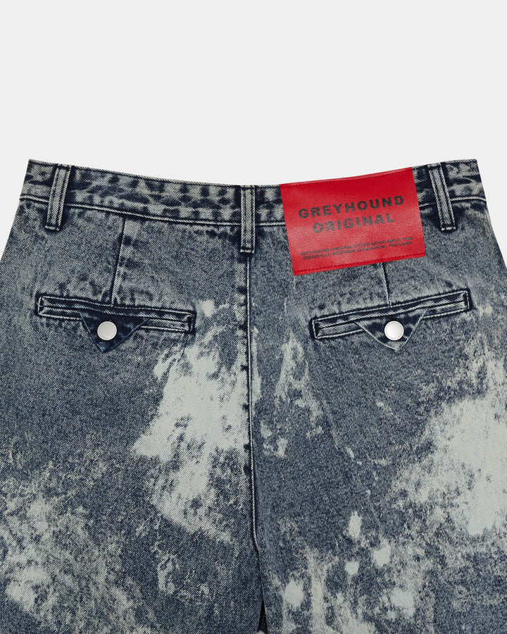 GH ACID WASH DENIM SHORTS