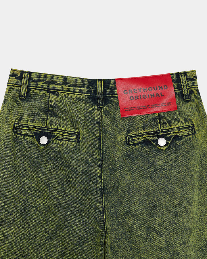 GH ACID WASH DENIM SHORTS