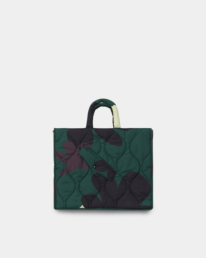 GH CAMOUFLAGE QUILTED LINER TOTE BAG