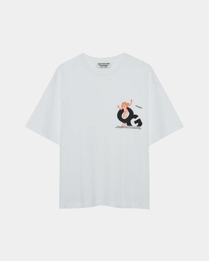 OG EMBODERIED SUFER GIRL T-SHIRT