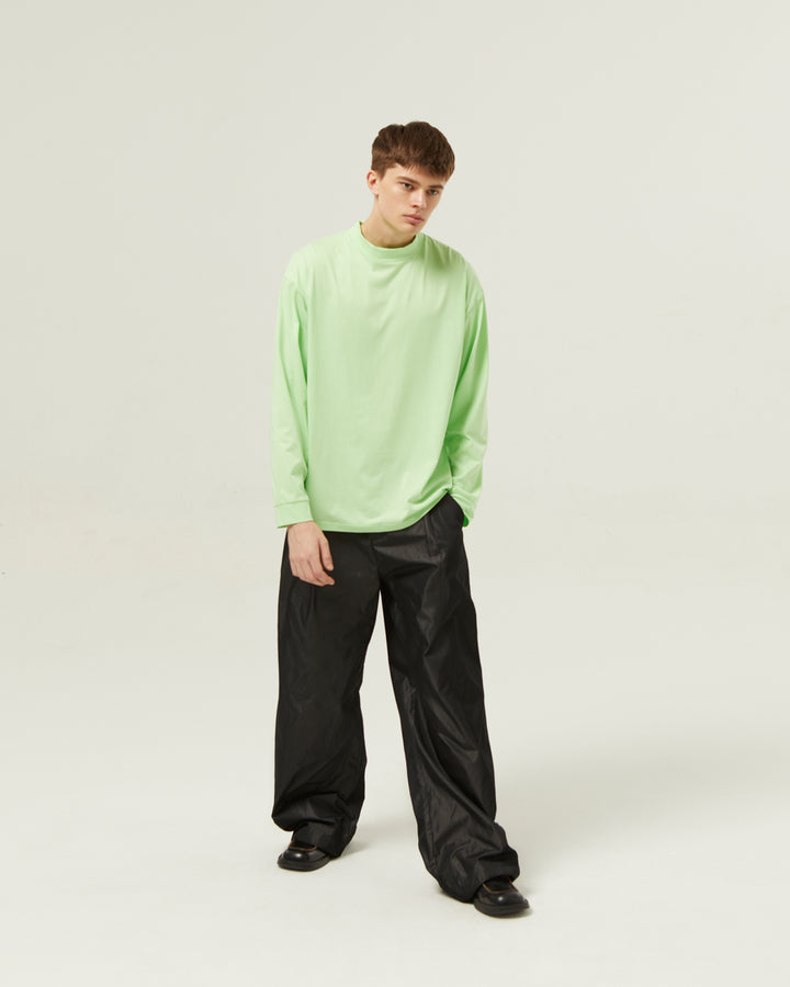 GH PLEATED LONG SLEEVE T-SHIRT